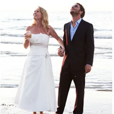 Beach wedding, September 15, 2012